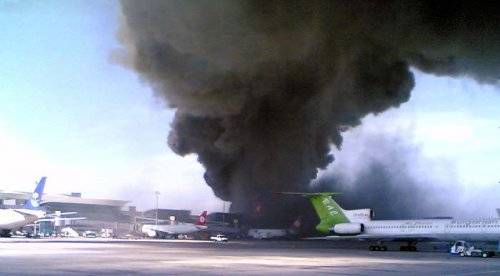 Fire Accident in Airport