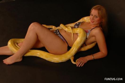 Galz and Snakes Crazy Photography