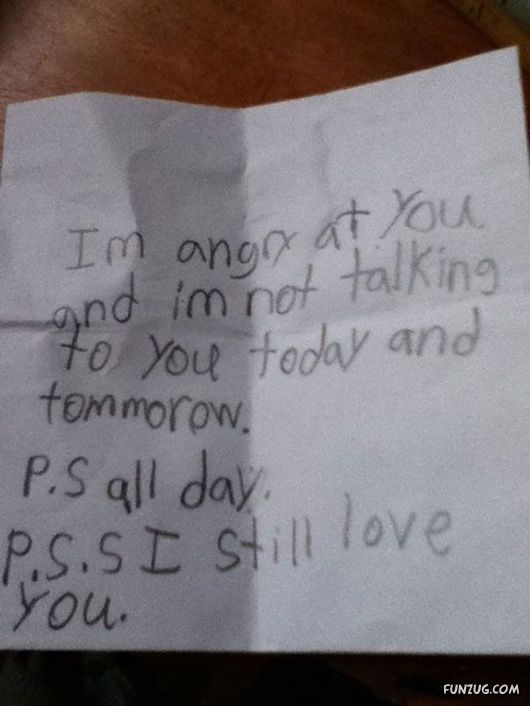 Hilariously Honest Notes From Kids