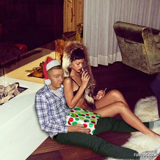 A Man Photoshops Himself Into Celebrity Photos