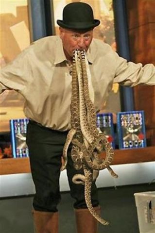 The Snakeman Rattlesnakes in the Mouth Record