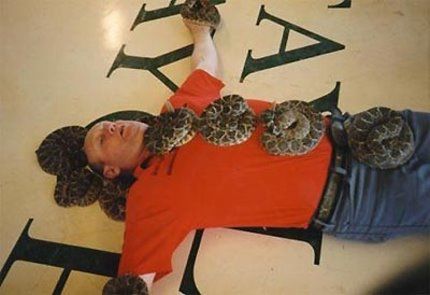 The Snakeman Rattlesnakes in the Mouth Record