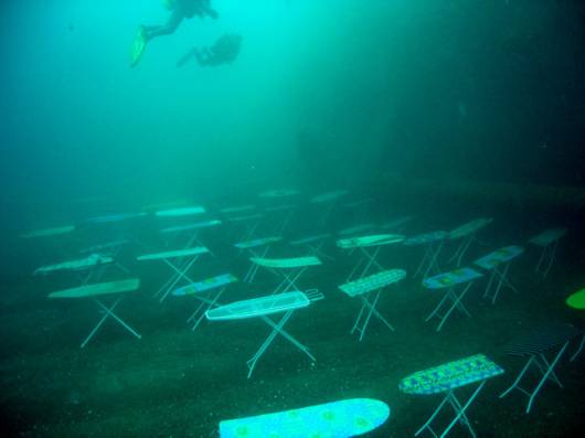 Ever Seen Underwater Ironing