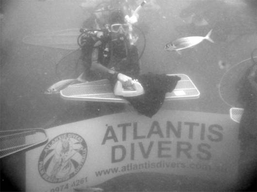 Ever Seen Underwater Ironing