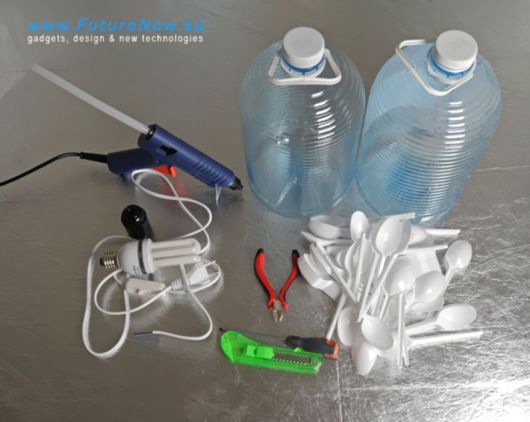 DIY Lamps And Chandeliers You Can Create From Everyday Objects