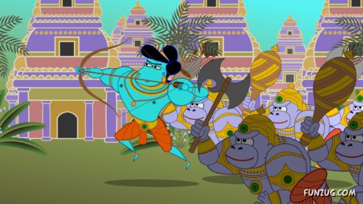 Ramayana Cute Cartoon Images