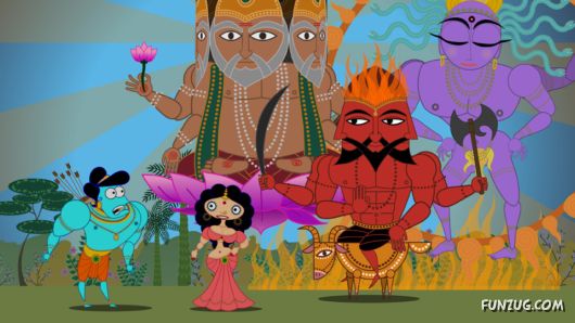 Ramayana Cute Cartoon Images