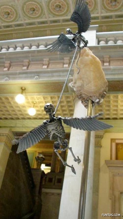 Creative Skeleton Sculptures