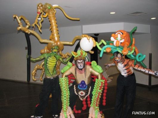 Amazing Balloon Twisted Sculptures