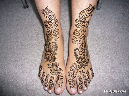 Most Beautiful Henna Colours