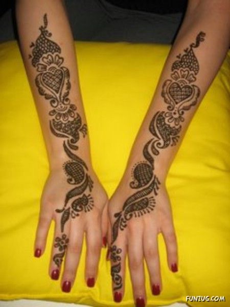 Most Beautiful Henna Colours