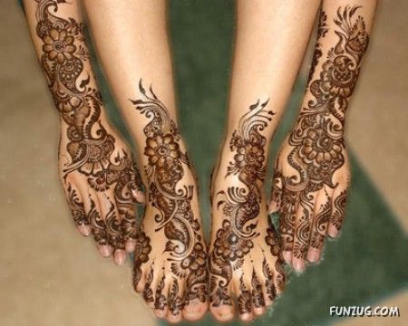 Most Beautiful Henna Colours