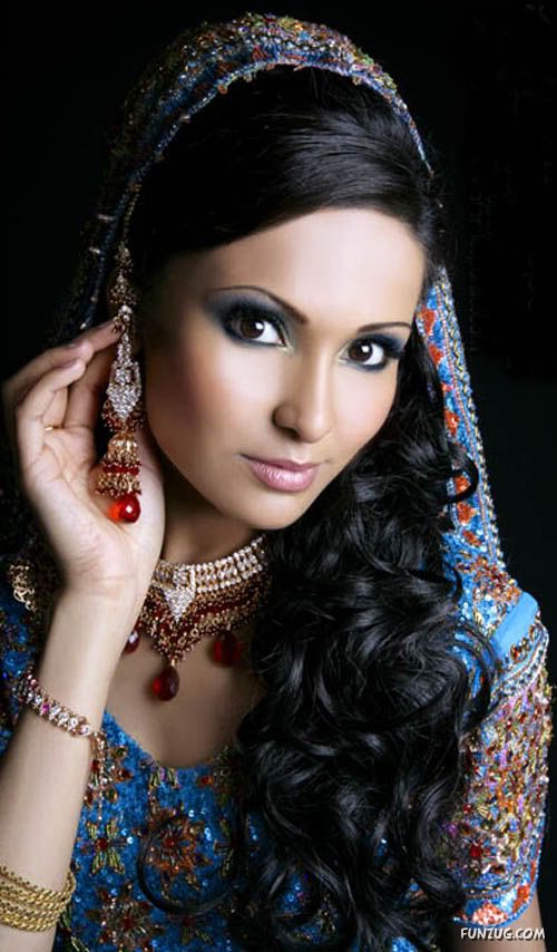 Indian Brides with Eastern Makeup