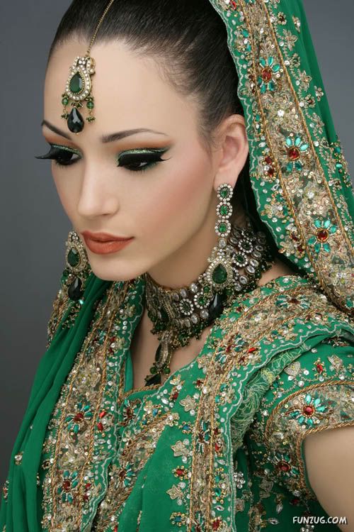 Indian Brides with Eastern Makeup