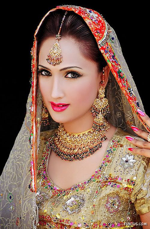 Indian Brides with Eastern Makeup