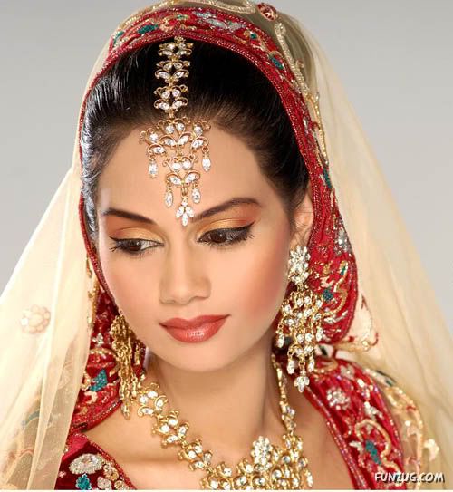 Indian Brides with Eastern Makeup