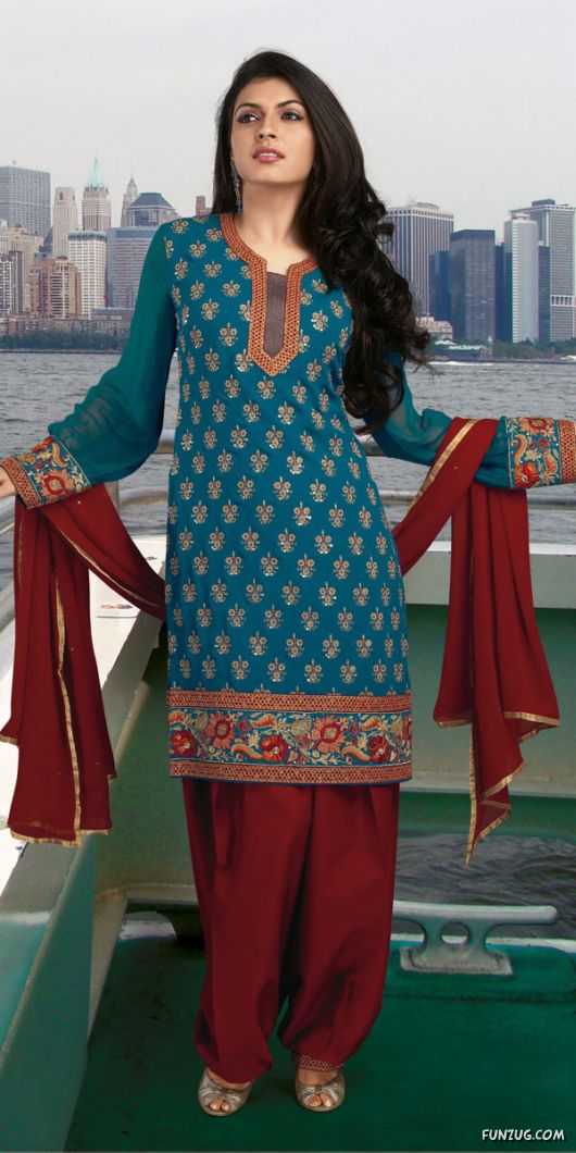 Desi Salwar Kameez Designs for Galz