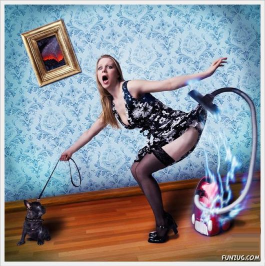 Artistic Girls with Their Pets