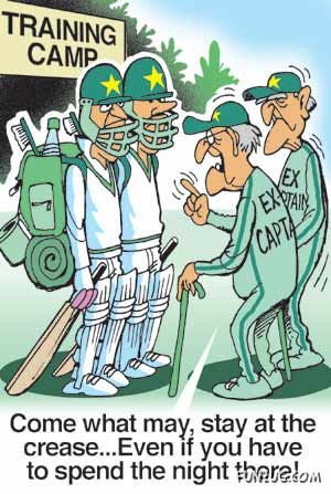 Funny Cricket Cartoons