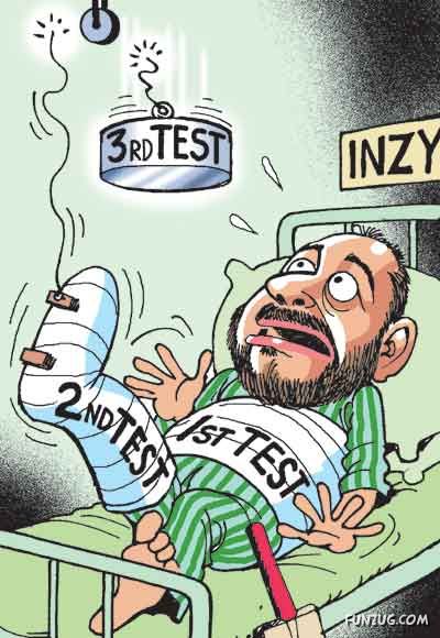 Funny Cricket Cartoons