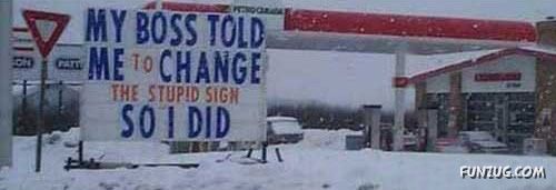 Defacing Signs is Good For You