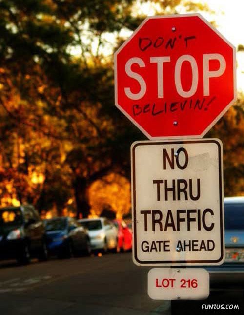 Defacing Signs is Good For You