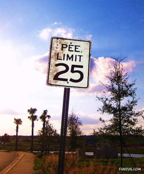 Defacing Signs is Good For You