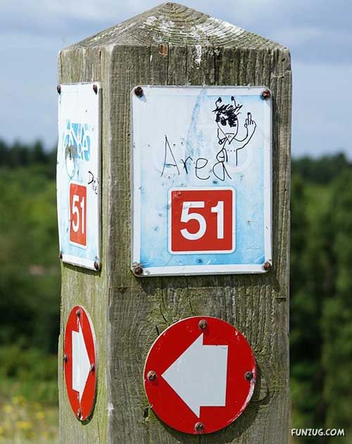 Defacing Signs is Good For You