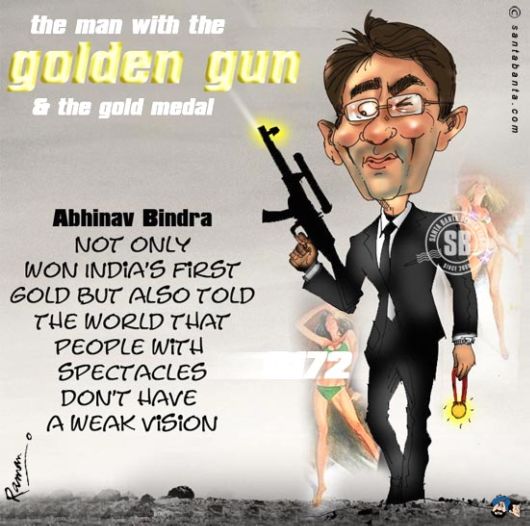 Entire 2008 Indian News through Cartoons