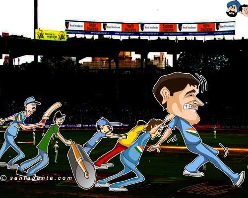 Entire 2008 Indian News through Cartoons