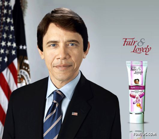 Fair & Lovely on Obama__Watch The Effect