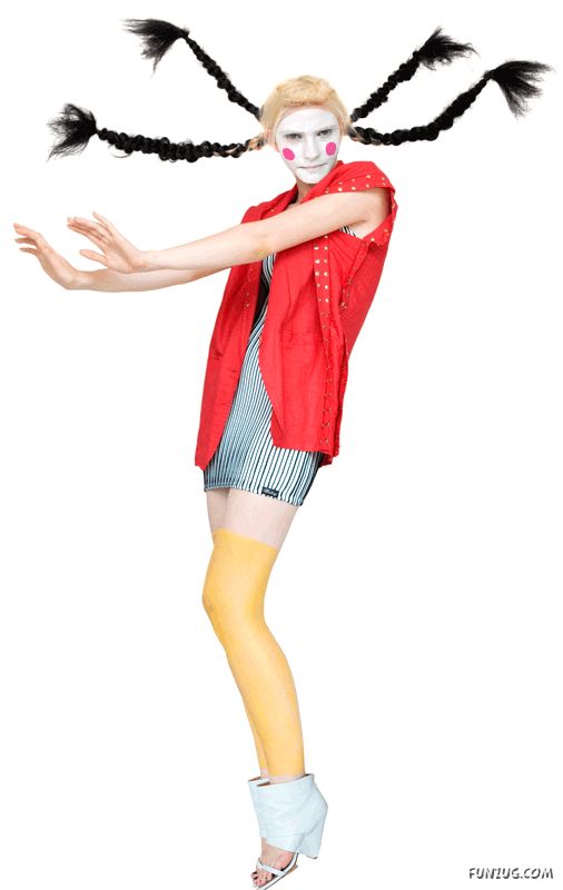 Female Clown Teasing You