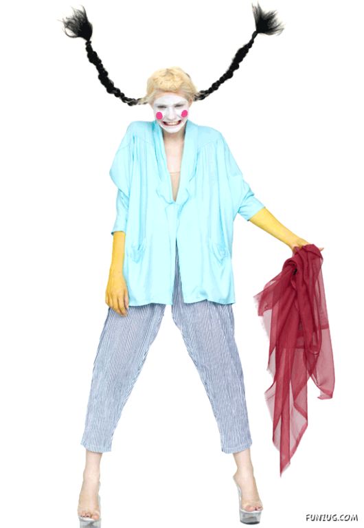 Female Clown Teasing You