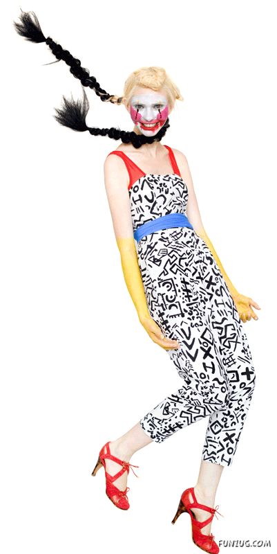 Female Clown Teasing You