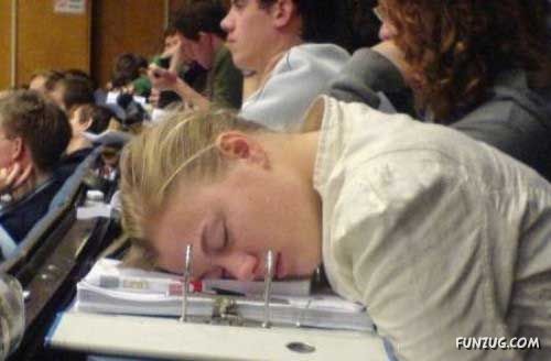Do You Have a Habit of Sleeping in Class?