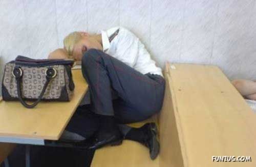 Do You Have a Habit of Sleeping in Class?