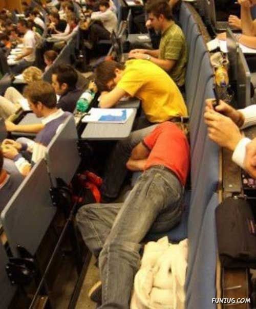 Do You Have a Habit of Sleeping in Class?