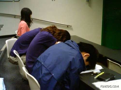 Do You Have a Habit of Sleeping in Class?