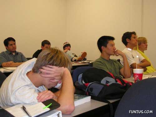 Do You Have a Habit of Sleeping in Class?