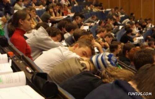 Do You Have a Habit of Sleeping in Class?