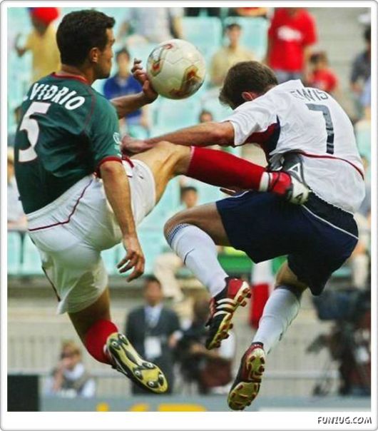 Funny Sportsmen Action Photography