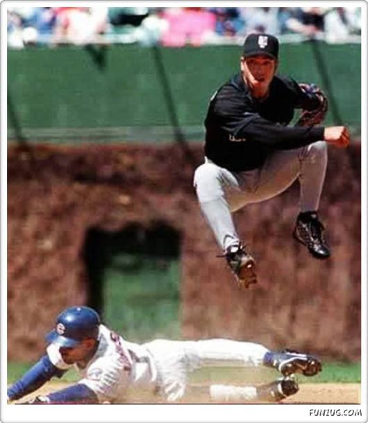 Funny Sportsmen Action Photography