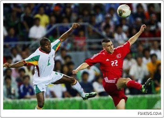 Funny Sportsmen Action Photography