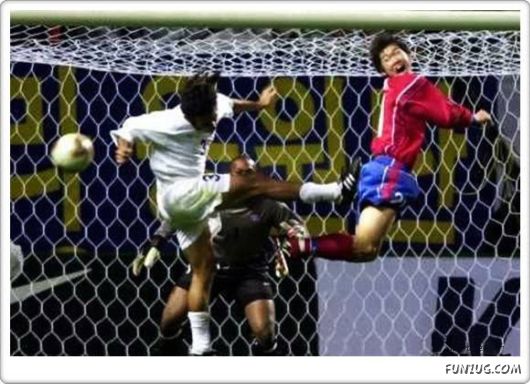 Funny Sportsmen Action Photography