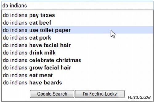 Weird Search Suggestions by Google