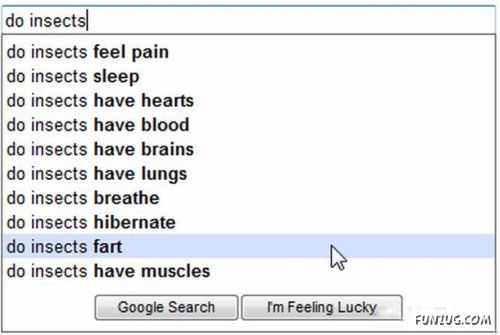 Weird Search Suggestions by Google