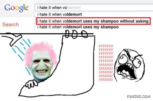 Weird Search Suggestions by Google