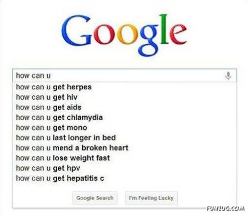 Weird Search Suggestions by Google
