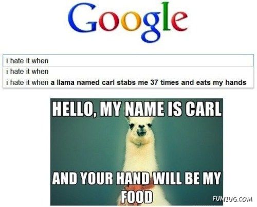 Weird Search Suggestions by Google