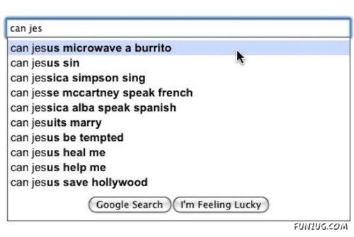 Weird Search Suggestions by Google